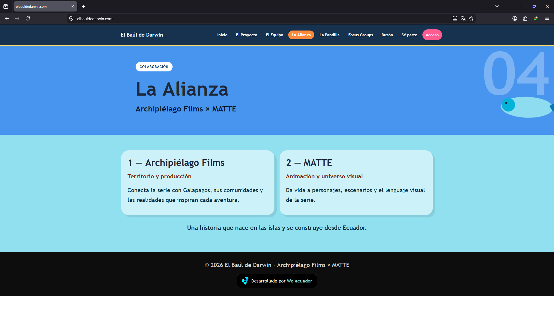 Página La Alianza